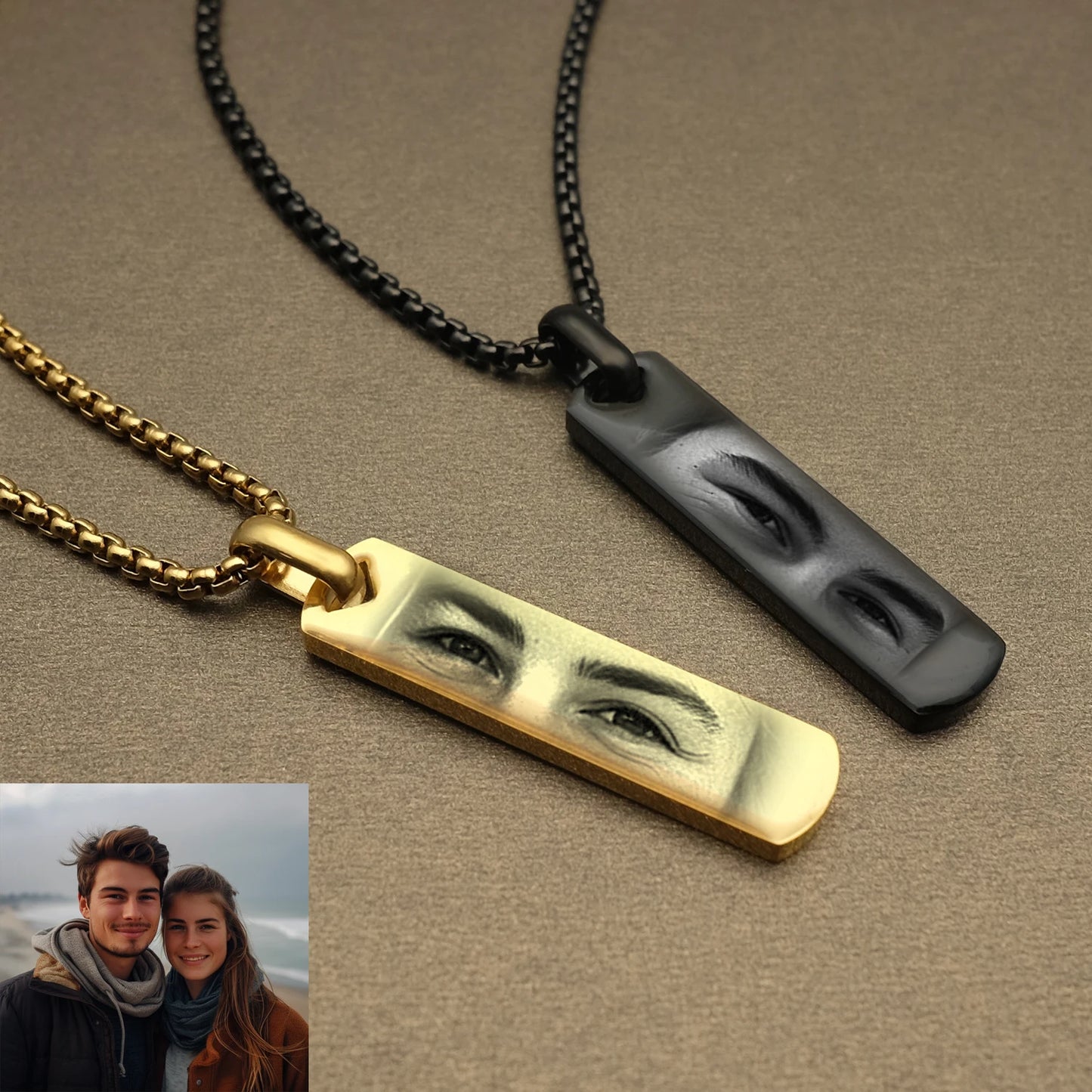 Club Vanity™ Custom Eternal Eyes Necklace