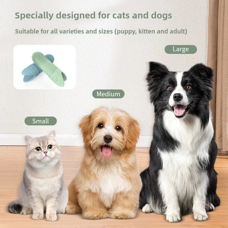 BrrrBuddy™ Pet Finger Toothbrush