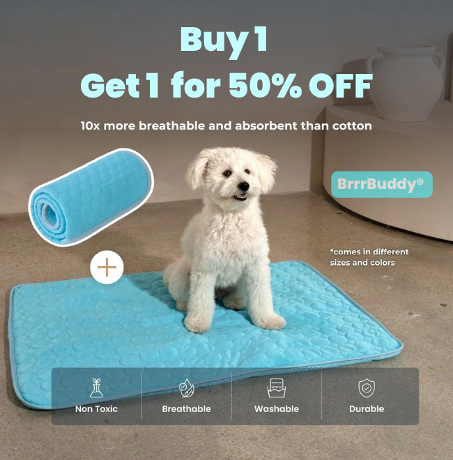 BrrrBuddy™ Pet Cooling Mat
